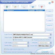 Okoker Mp3 to Amr Converter&Burner screenshot